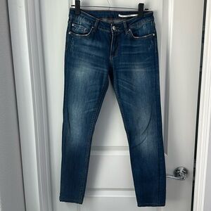 Zara Medium Rise Slim Fit Jeans Size 6